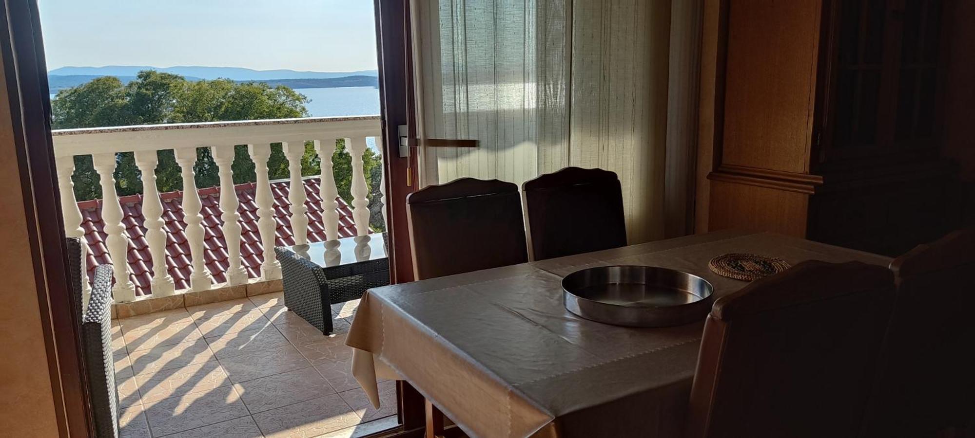 Apartment Teresa With Big Terrace Dramalj Цриквеница Экстерьер фото